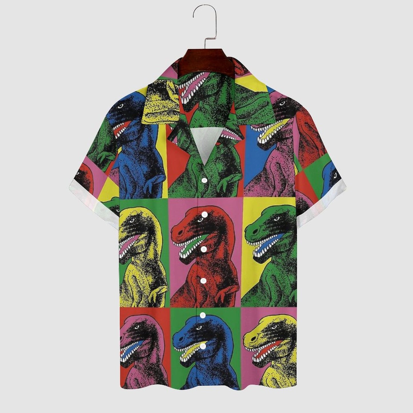 Men's Hawaiian Print Casual Shirt 2304109846
