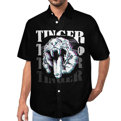 Men's Tiger Vacation Hawaiian Shirt 2306104895