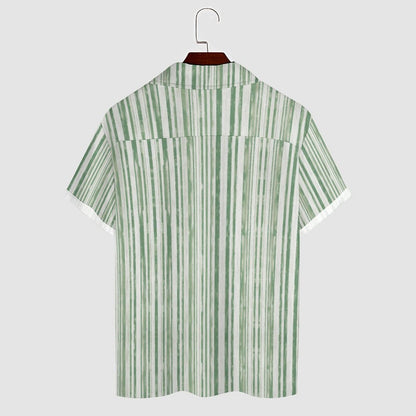 Men's Hawaiian Casual Short Sleeve Shirt 2305101698