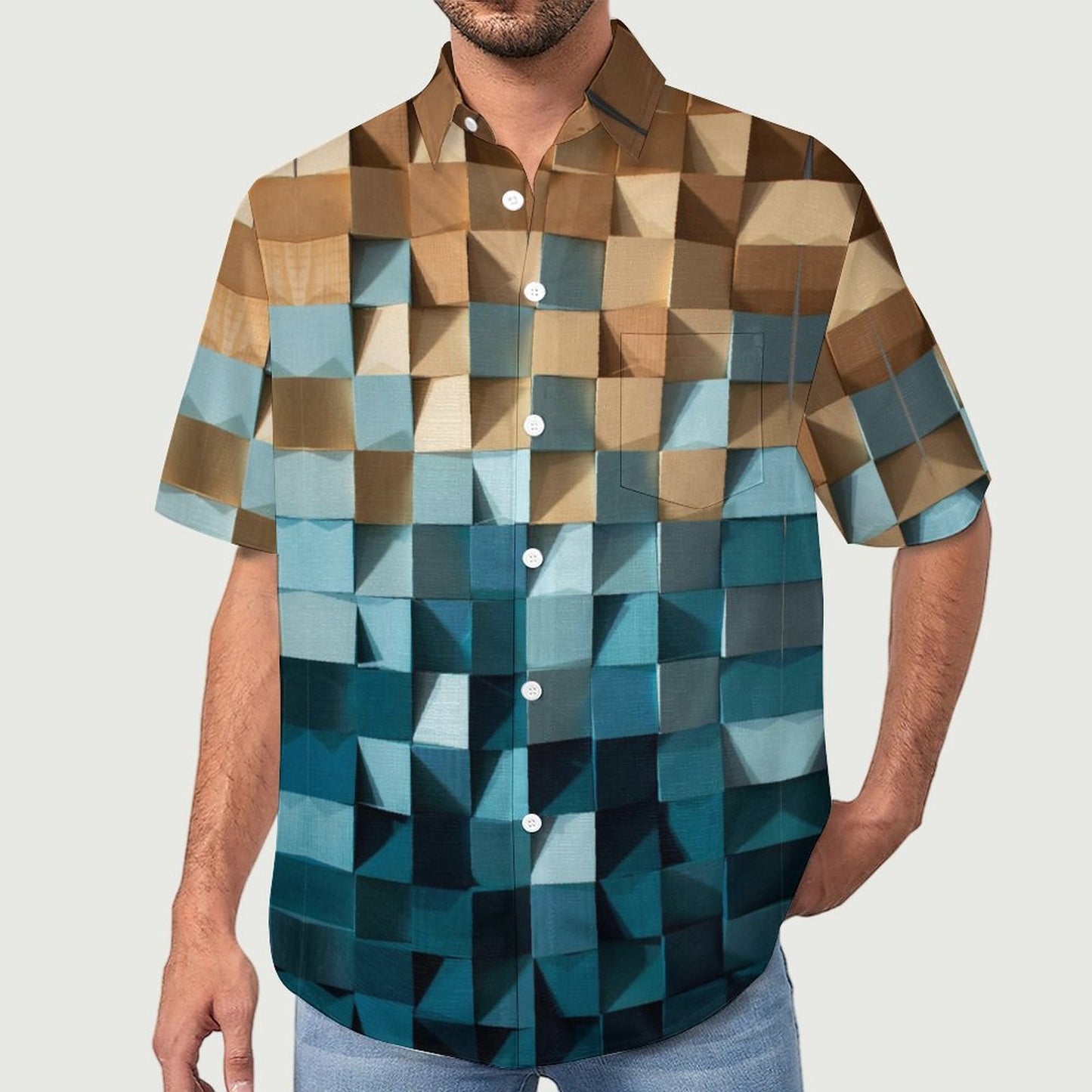 Men's Vacation Hawaiian Shirt 2306101076