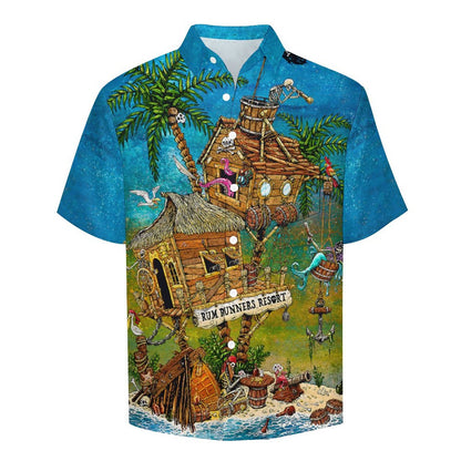 Men's Vacation Hawaiian Shirt 2305105245