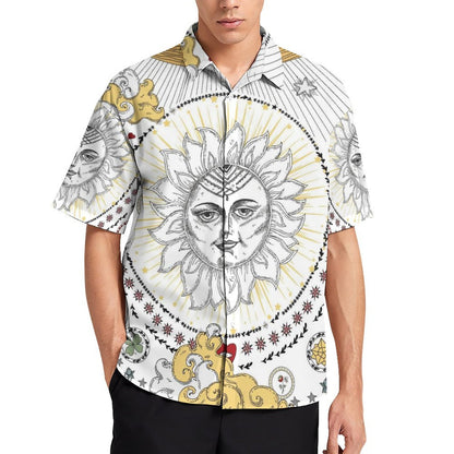 Men's Fashion Casual Printed Short Sleeve Shirts 2306101330