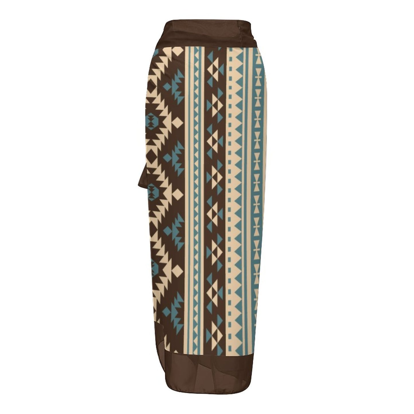 Casual Printed One-Piece Swimsuit And Cover Up 2305102760