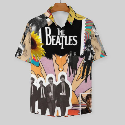Men's Fashion Casual Printed Short Sleeve Shirts 2306102312