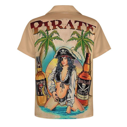 Men's Hawaiian Casual Short Sleeve Shirt 2305102625