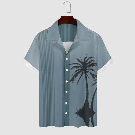 Men's Hawaiian Print Casual Shirt 2304104640
