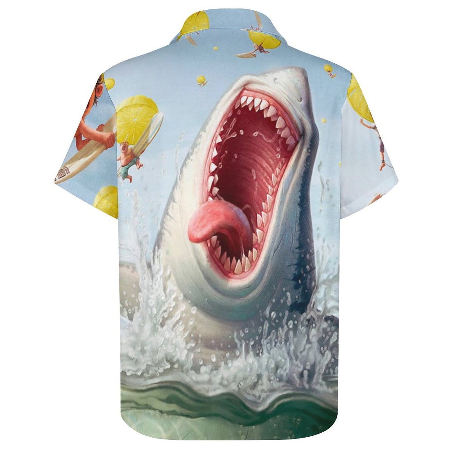 Men's Fashion Casual Printed Short Sleeve Shirts 2306100800