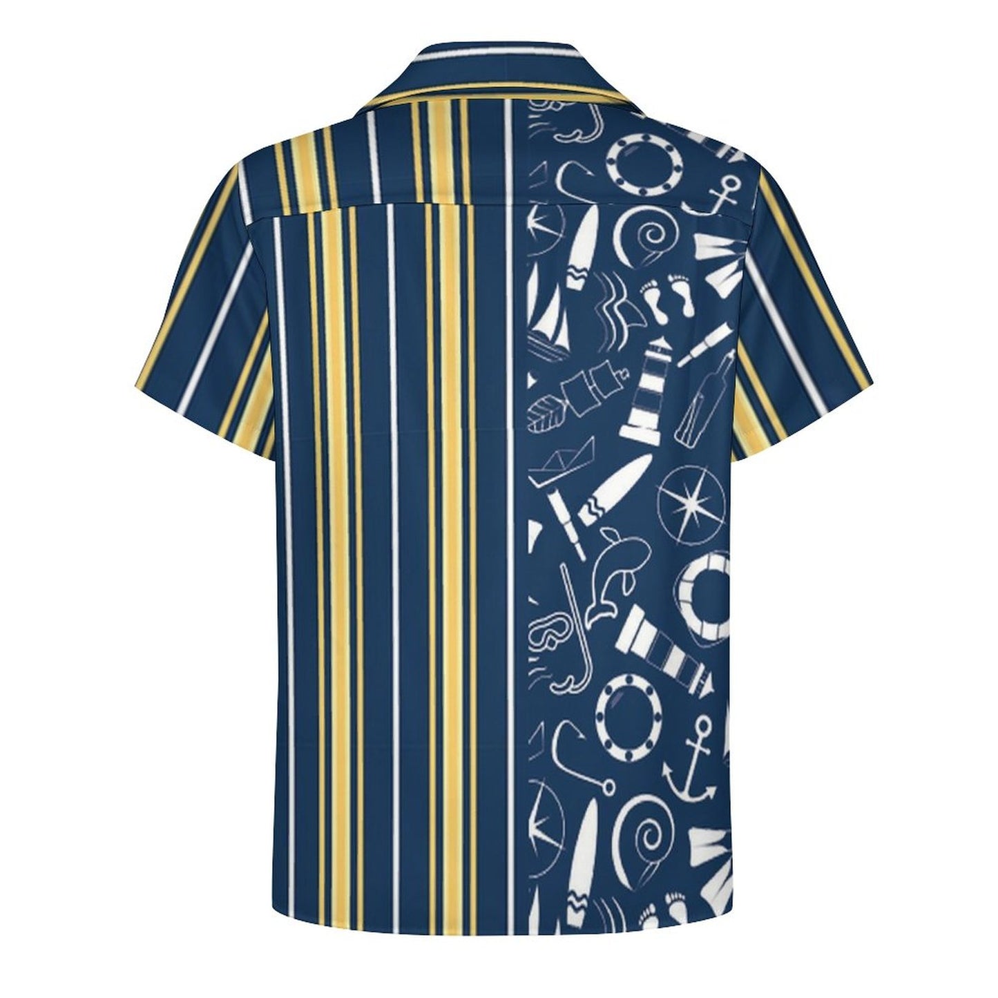 Men's Hawaiian Print Casual Shirt 2304104637