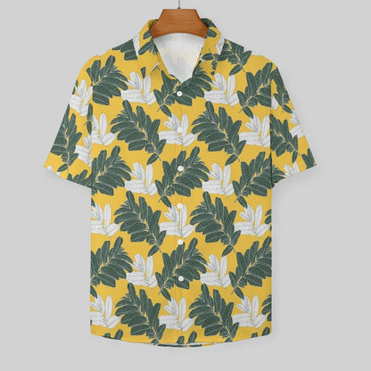 Men's Fashion Casual Printed Short Sleeve Shirts 2306104061