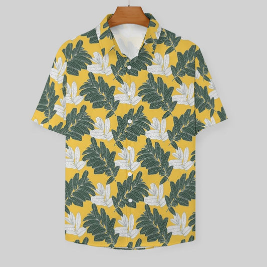 Men's Fashion Casual Printed Short Sleeve Shirts 2306104061