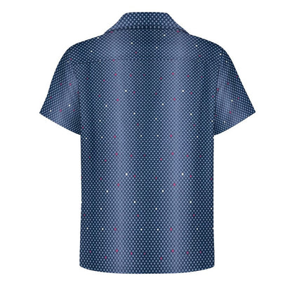 Men Hawaiian Casual Short Sleeve Shirt 2307100358