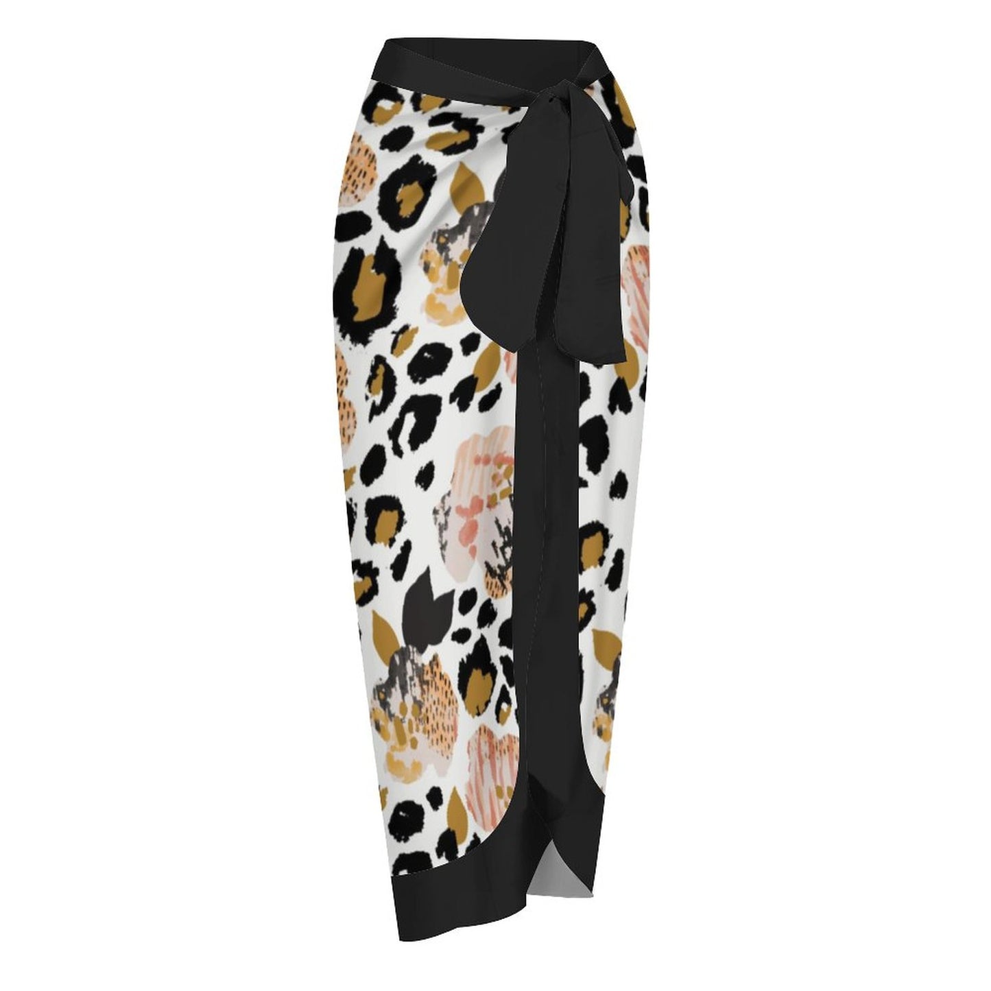 Casual Printed One-Piece Swimsuit And Cover Up 2305102443