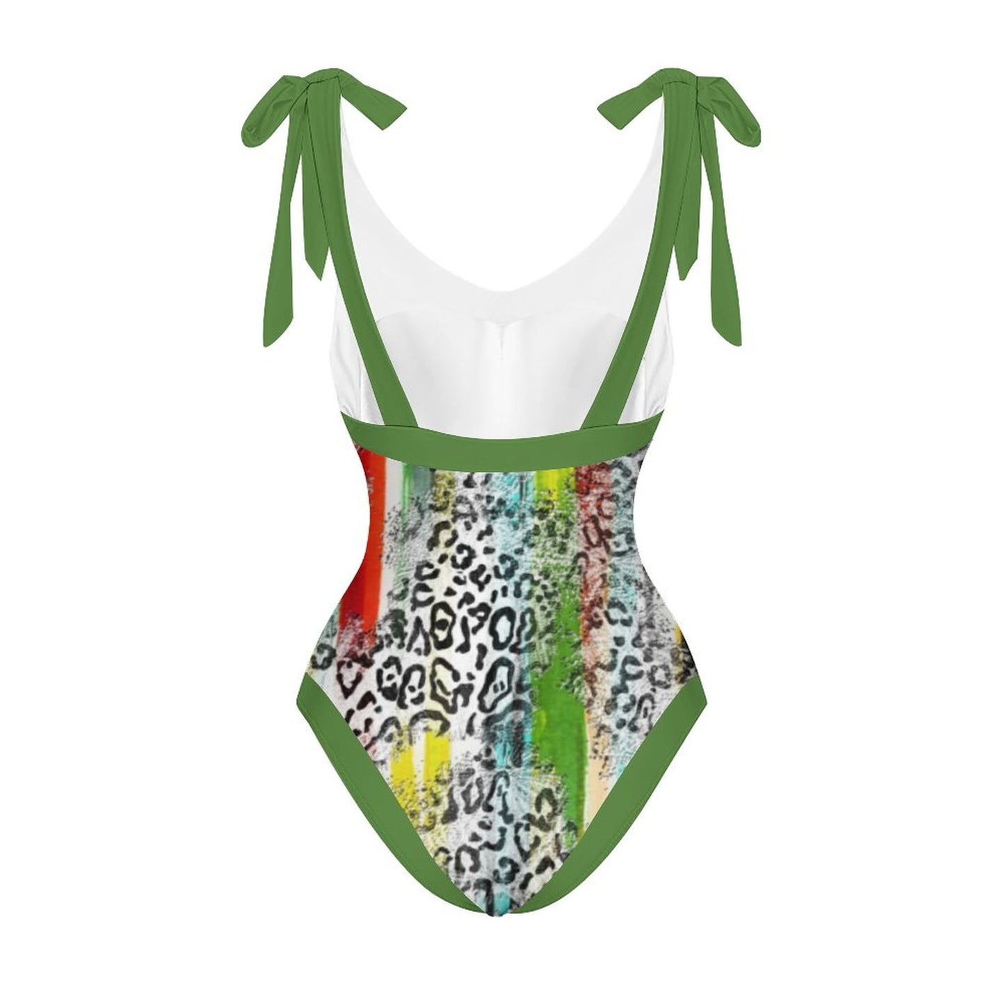 Casual Printed One-Piece Swimsuit And Cover Up 2305102688