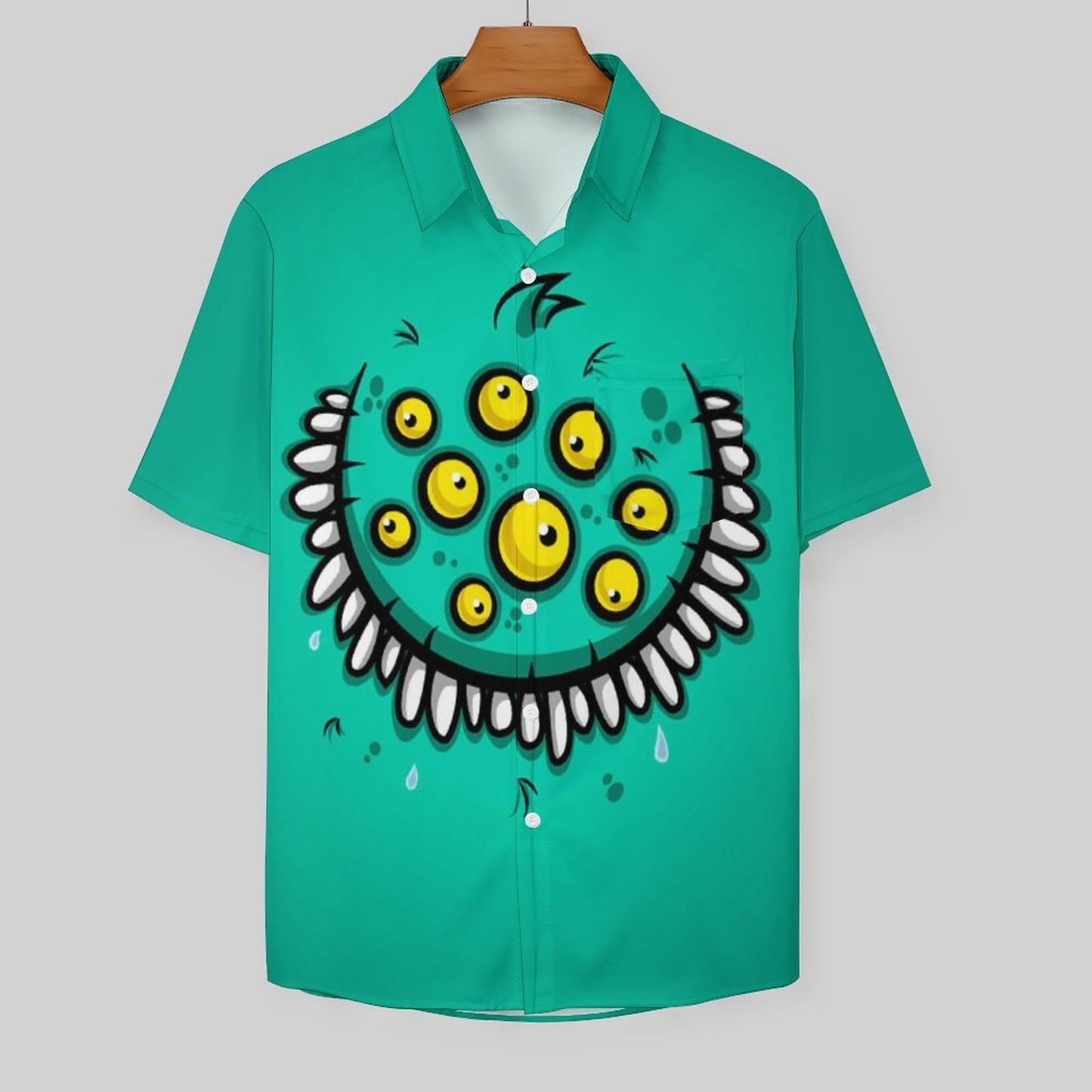 Men's Hawaiian Casual Short Sleeve Shirt 2306103603