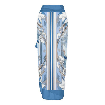Fashion Printed One Piece Swimsuit And Cover Up 2306103045