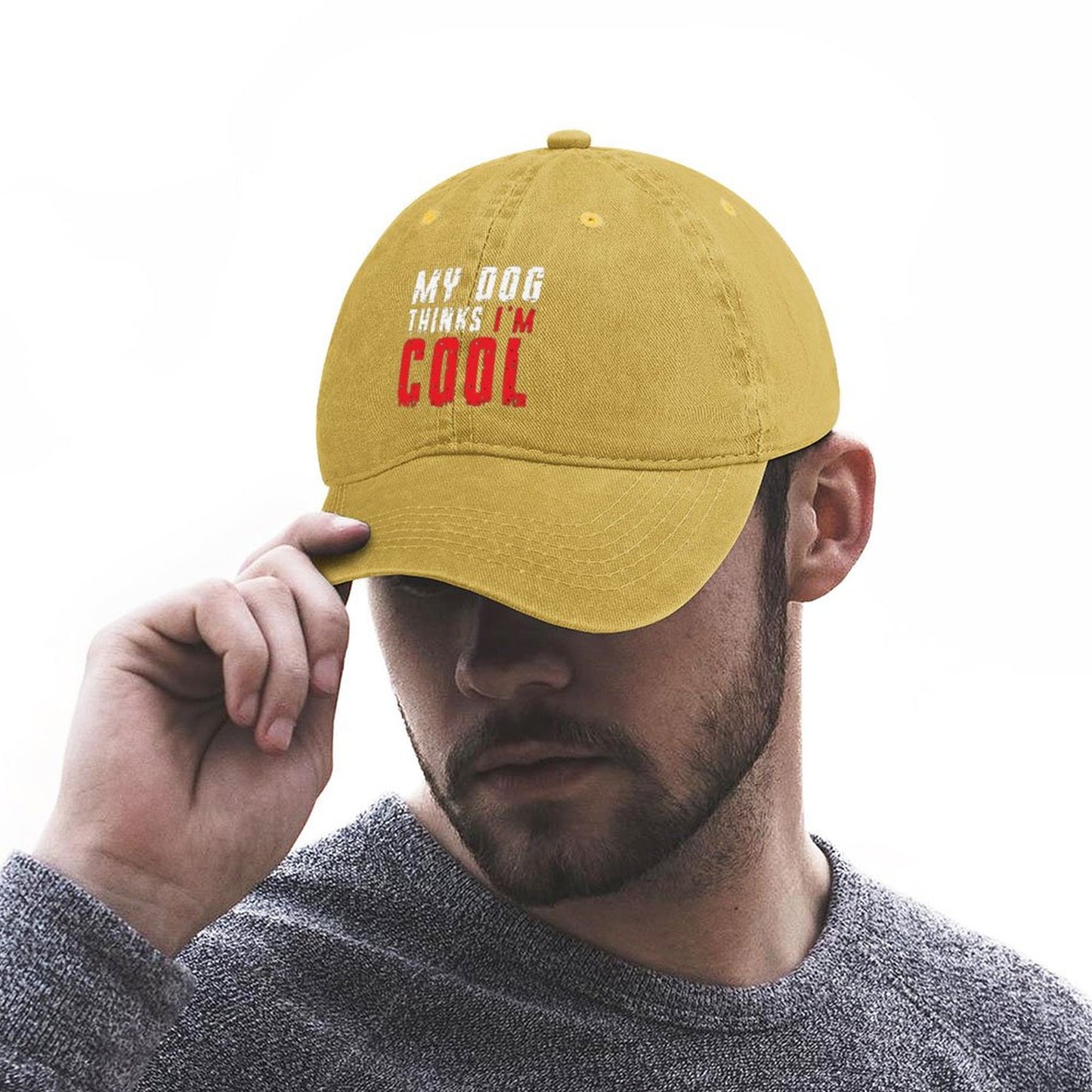 JOC Washed Denim Baseball Cap 2305102813