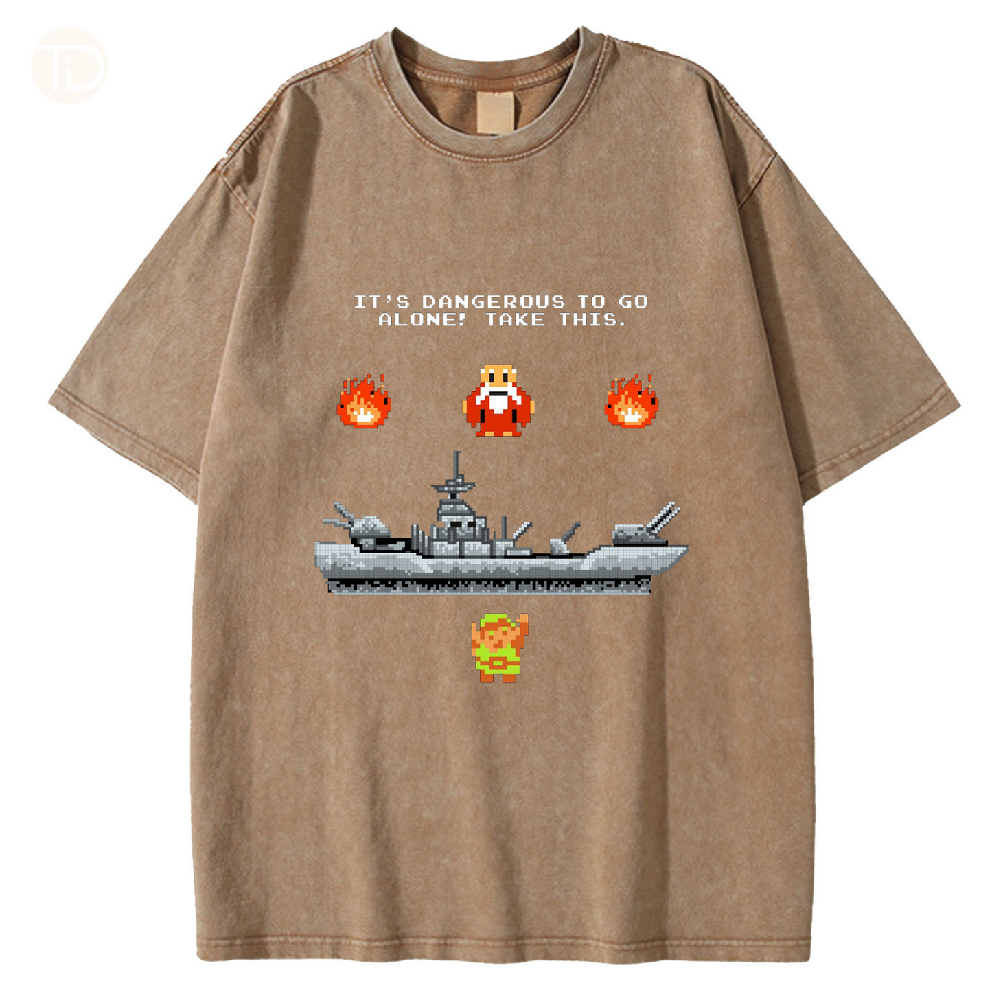 Unisex Vintage Wash Denim T-Shirts
