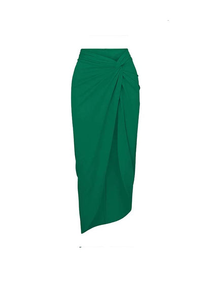 Emerald Lconic Sling Belt One Piece Swimsuit and Sarong