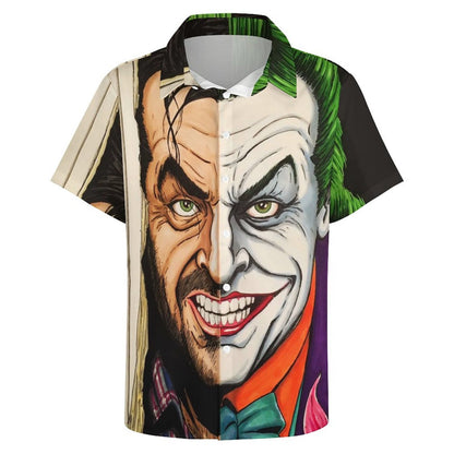 Men's Fashion Casual Printed Short Sleeve Shirts 2306104384