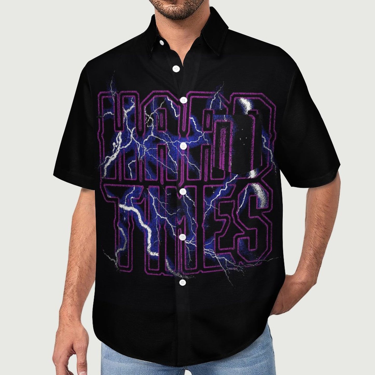 Men's Hard Times Vacation Hawaiian Shirt 2306104931