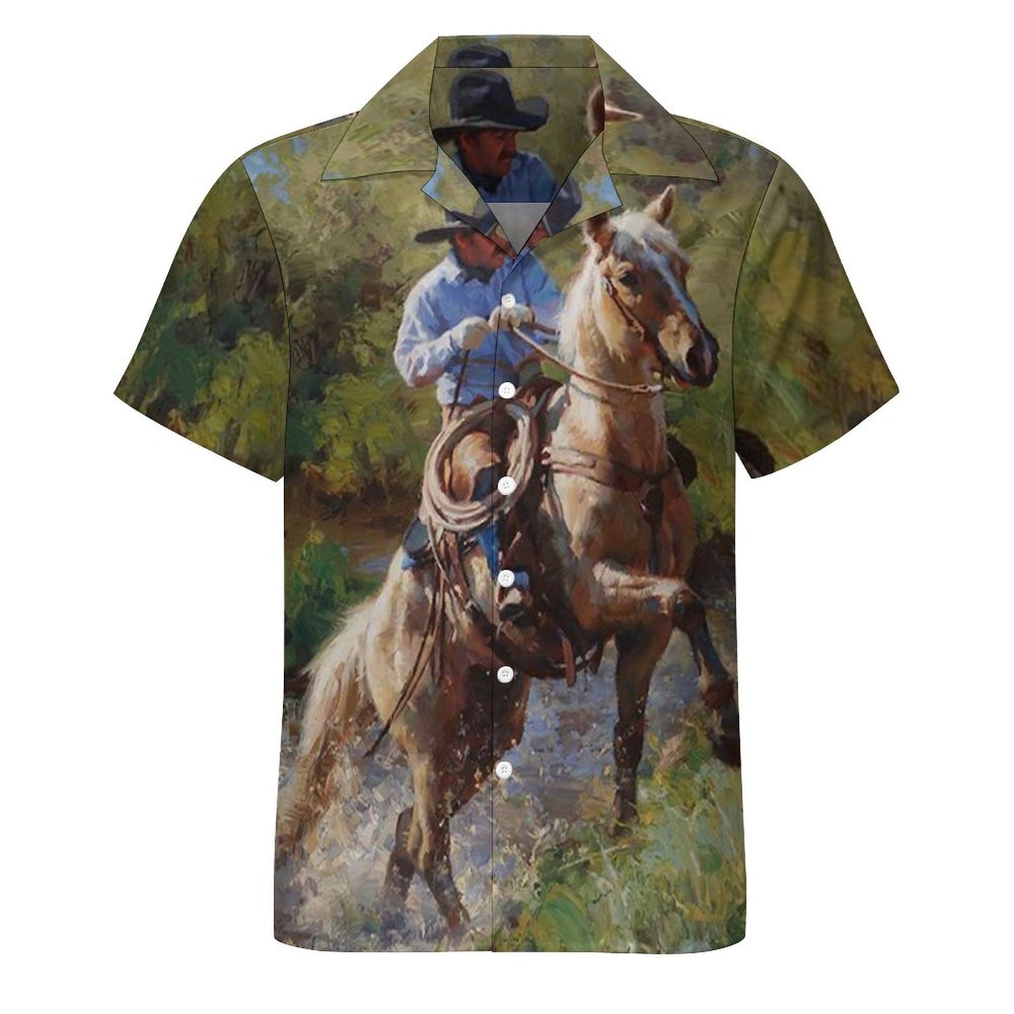 Men's Hawaiian Casual Short Sleeve Shirt 2305101799