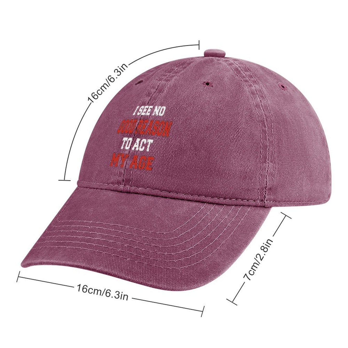 JOC Washed Denim Baseball Cap 2305102806