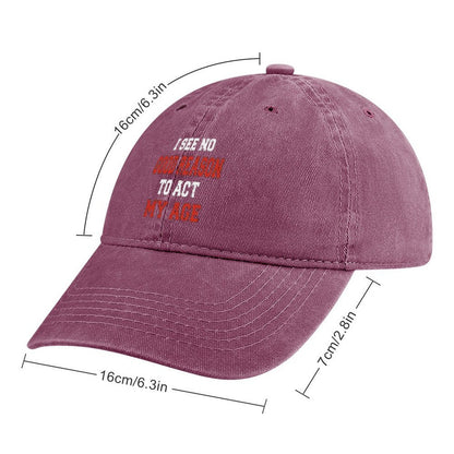 JOC Washed Denim Baseball Cap 2305102806