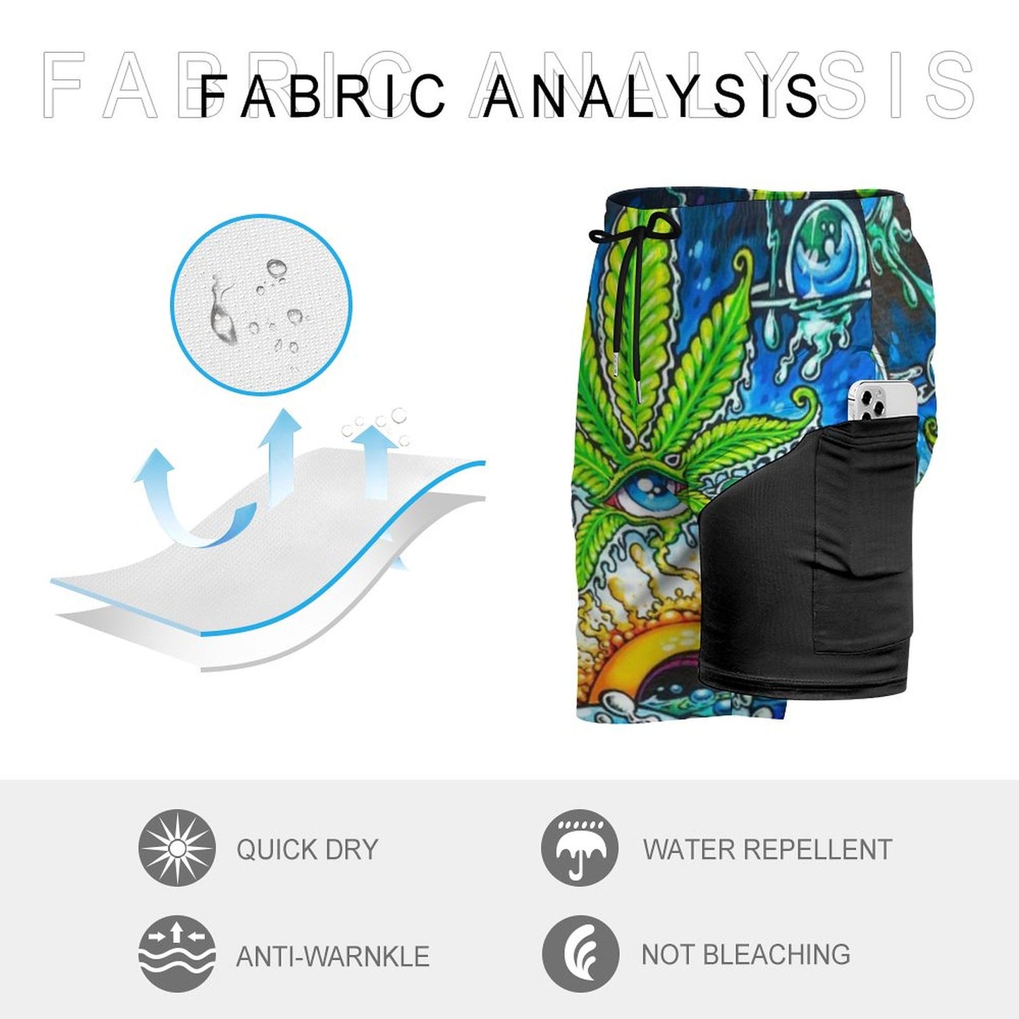 Men's sports fashion beach shorts 2304103714