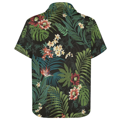 Men's Hawaiian Print Resort Shirt 2305101469