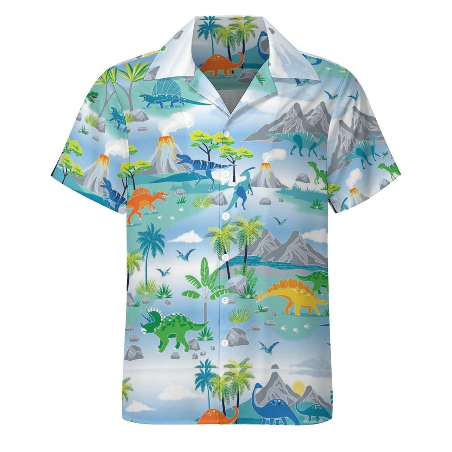 Men's Hawaiian Casual Short Sleeve Shirt 2305102325