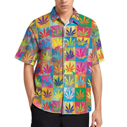 Men's Hawaiian Casual Short Sleeve Shirt 2306103349