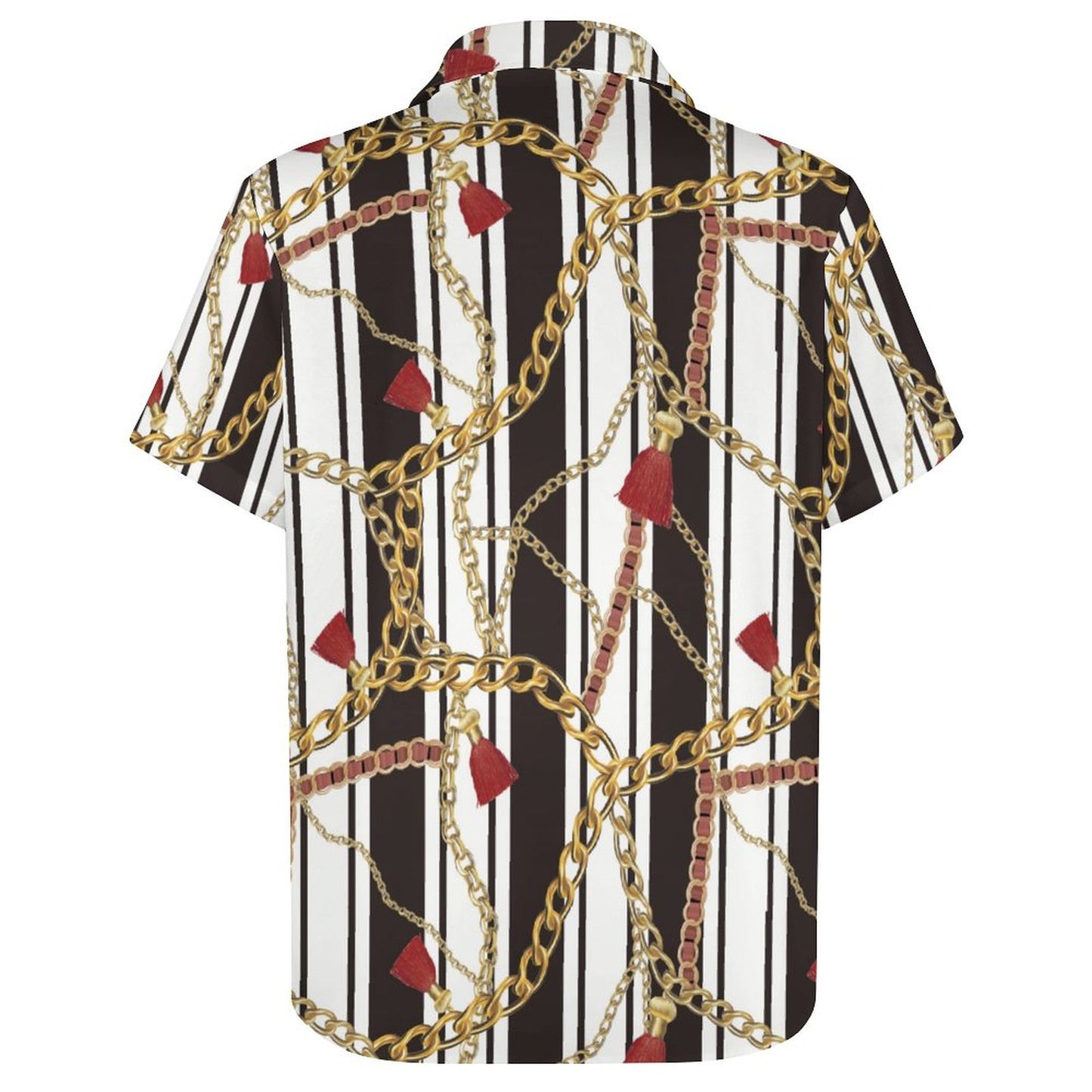Men's Fashion Casual Printed Short Sleeve Shirts 2306100014
