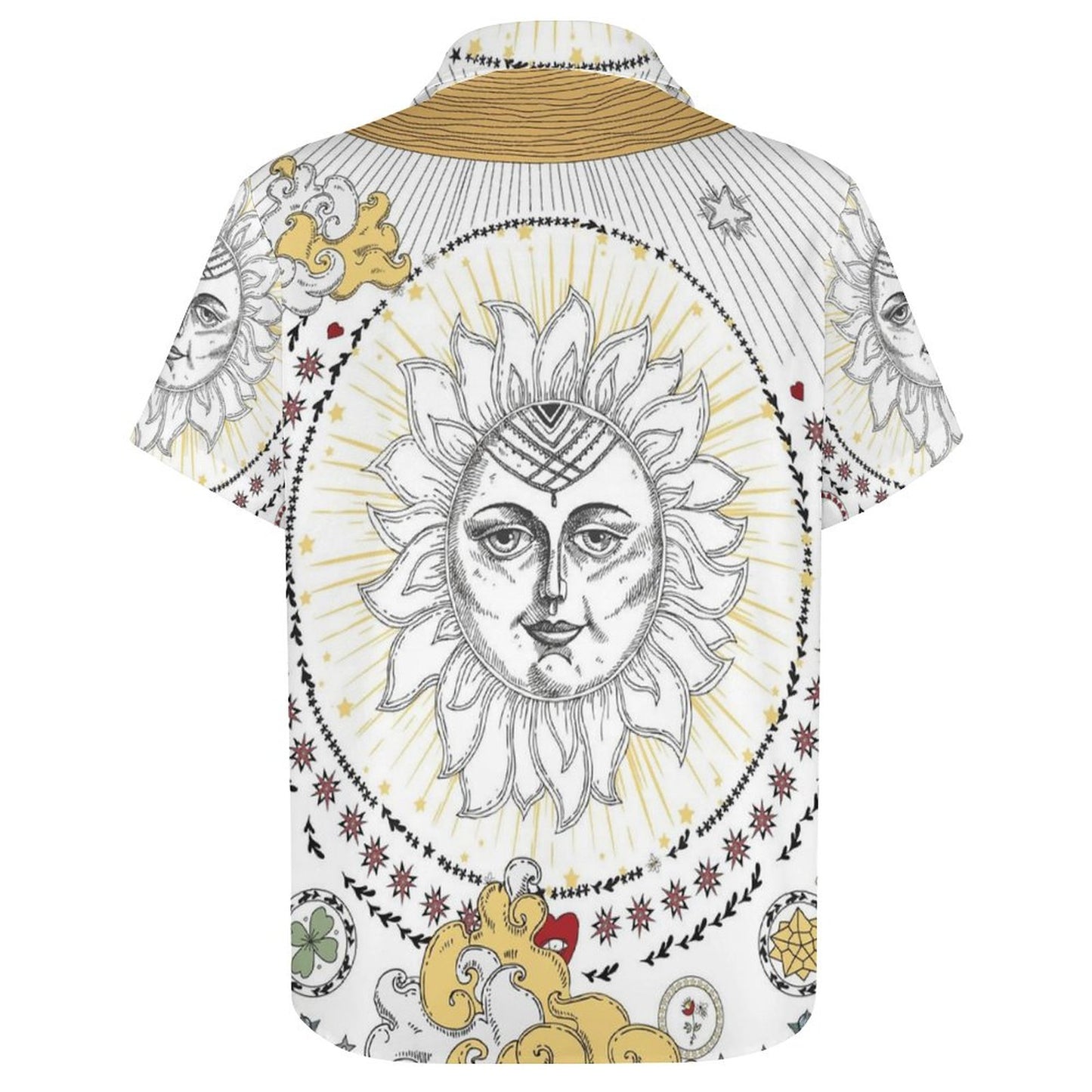 Men's Fashion Casual Printed Short Sleeve Shirts 2306101330