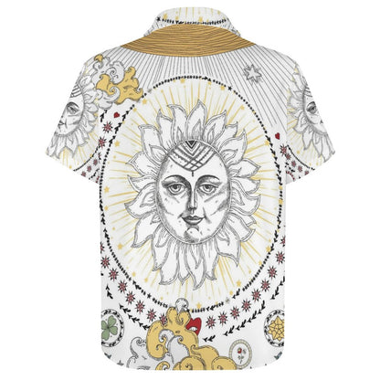 Men's Fashion Casual Printed Short Sleeve Shirts 2306101330