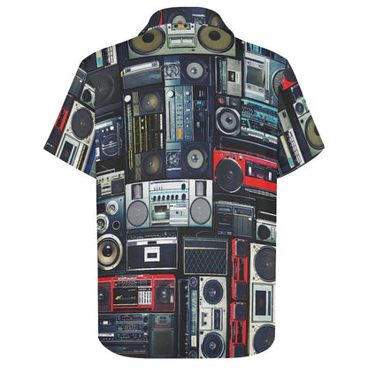 Men's Fashion Casual Printed Short Sleeve Shirts 2306101726