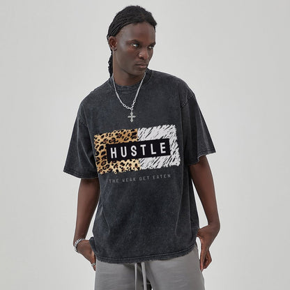Unisex Vintage Solid Wash T-Shirts 2305102846