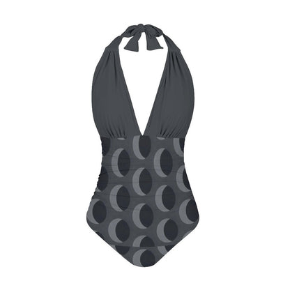Casual Printed One Piece Swimsuit And Cover Up 2306102253