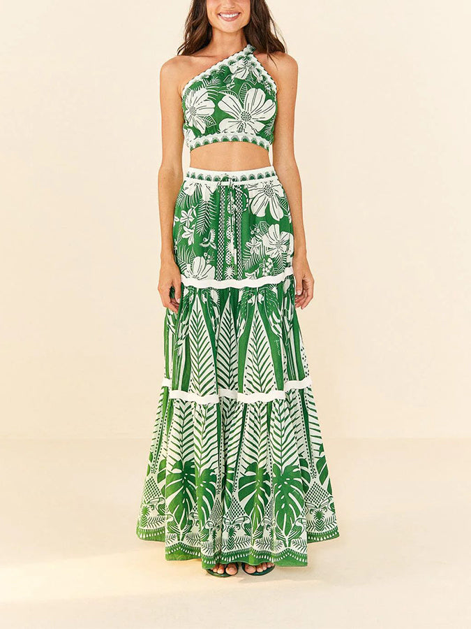 Floral Print One-pieces Swimsuits & Cover-ups
