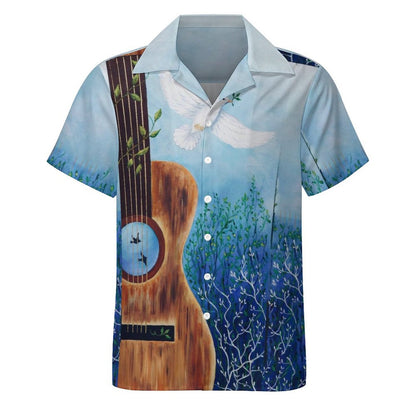 Men's Hawaiian Print Casual Shirt 2304106745