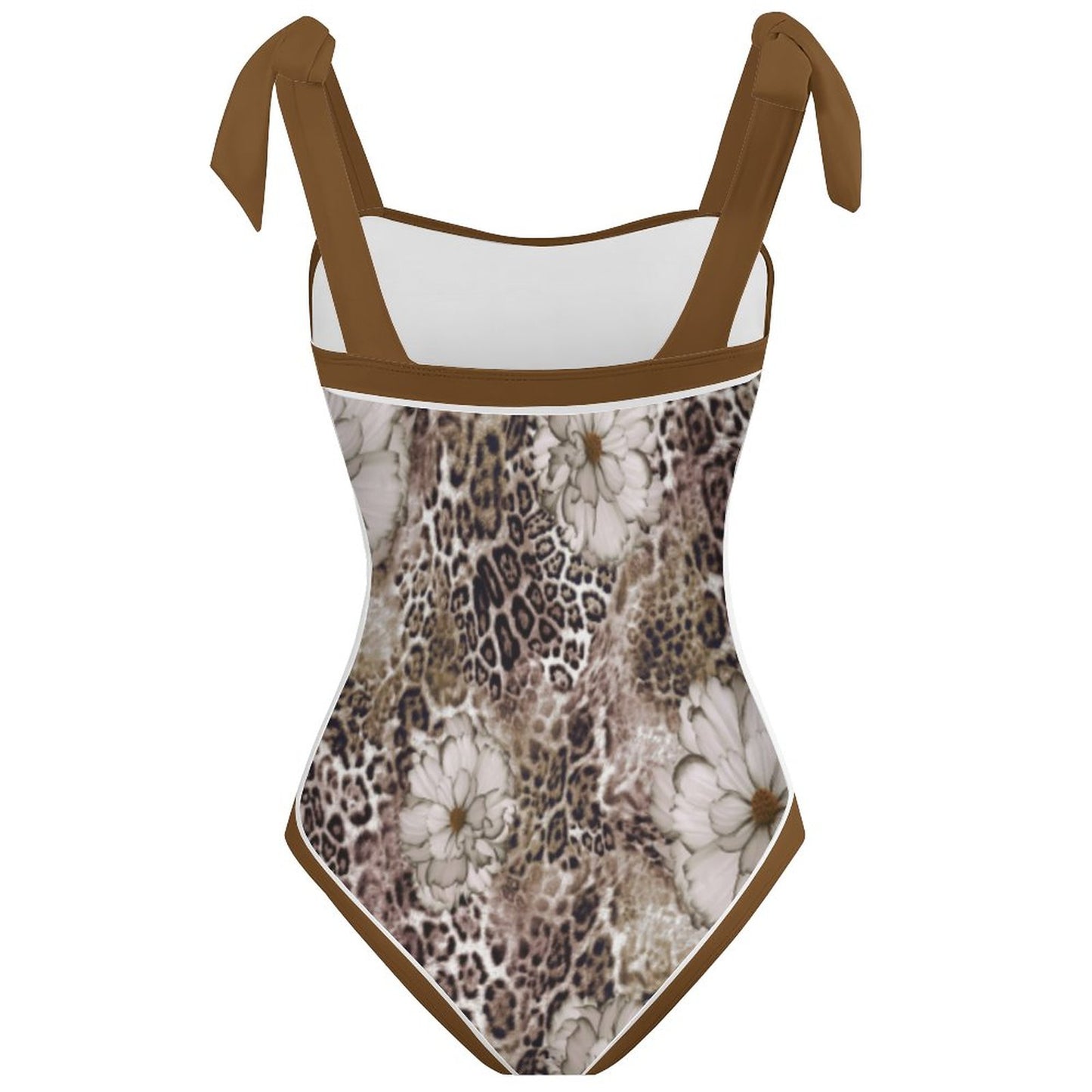 Fashion Printed One Piece Swimsuit And Cover Up 2305104445