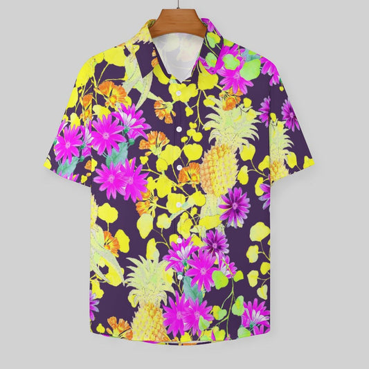 Men's Fashion Casual Printed Short Sleeve Shirts 2306101739