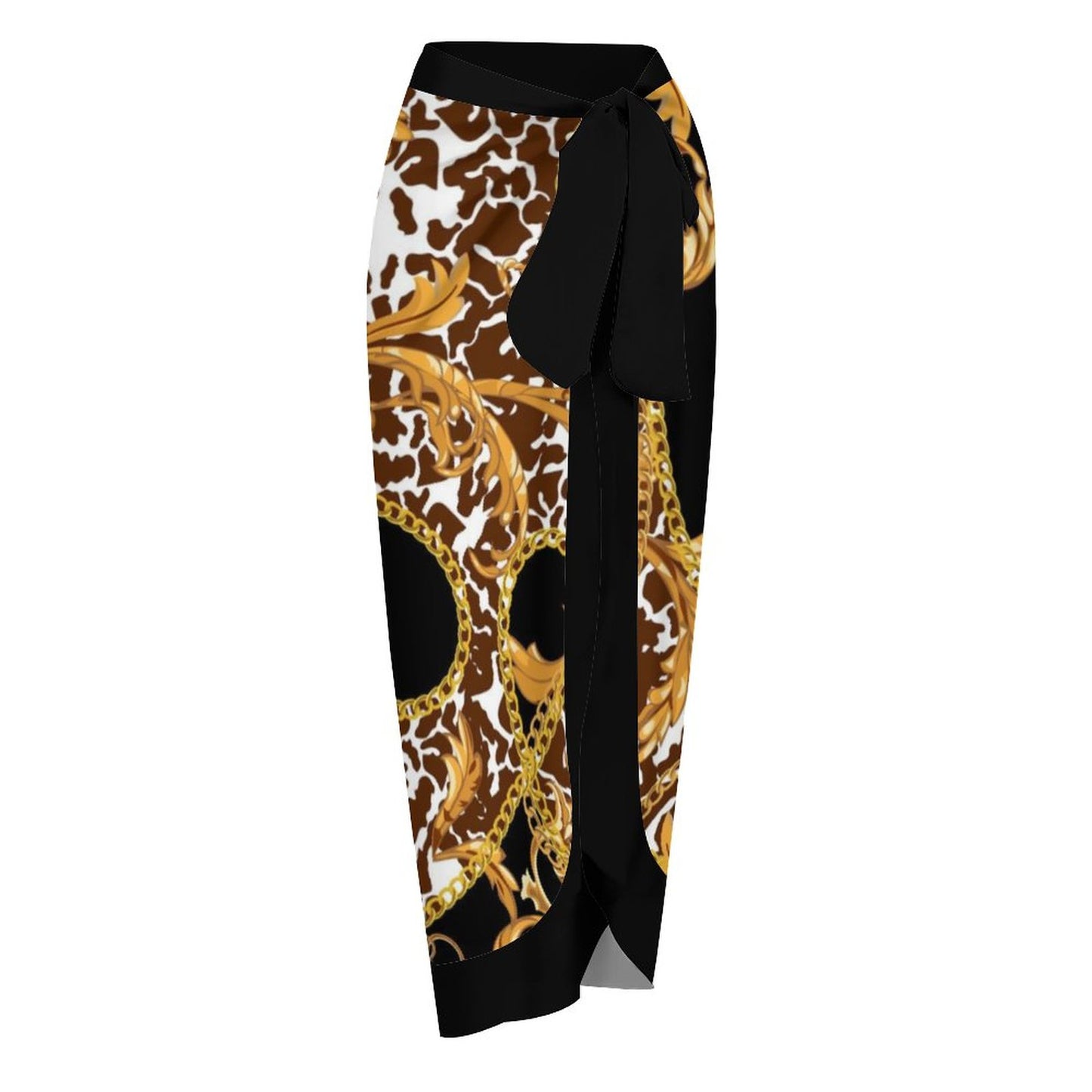 Fashion Printed One Piece Swimsuit And Cover Up 2305105920