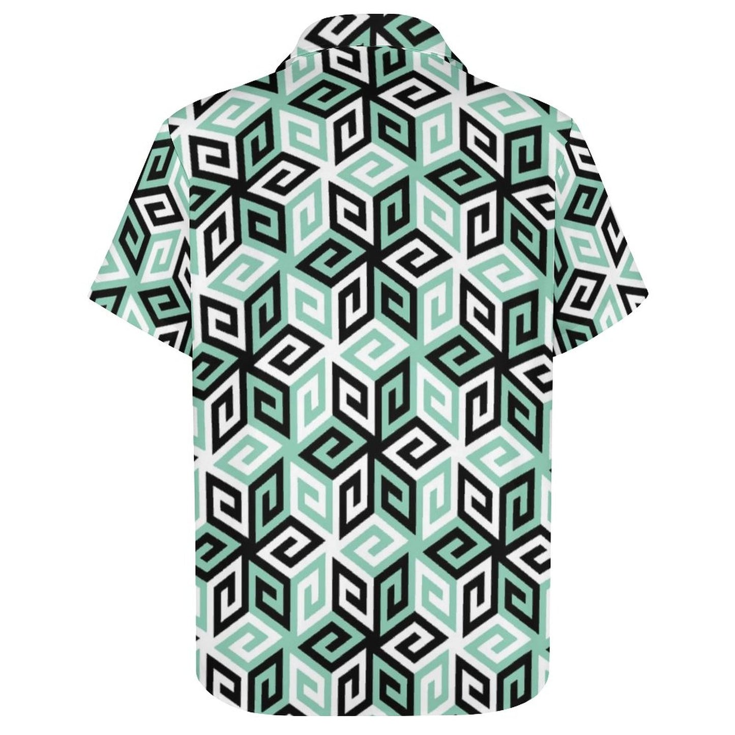 Men's Fashion Casual Printed Short Sleeve Shirts 2306101895