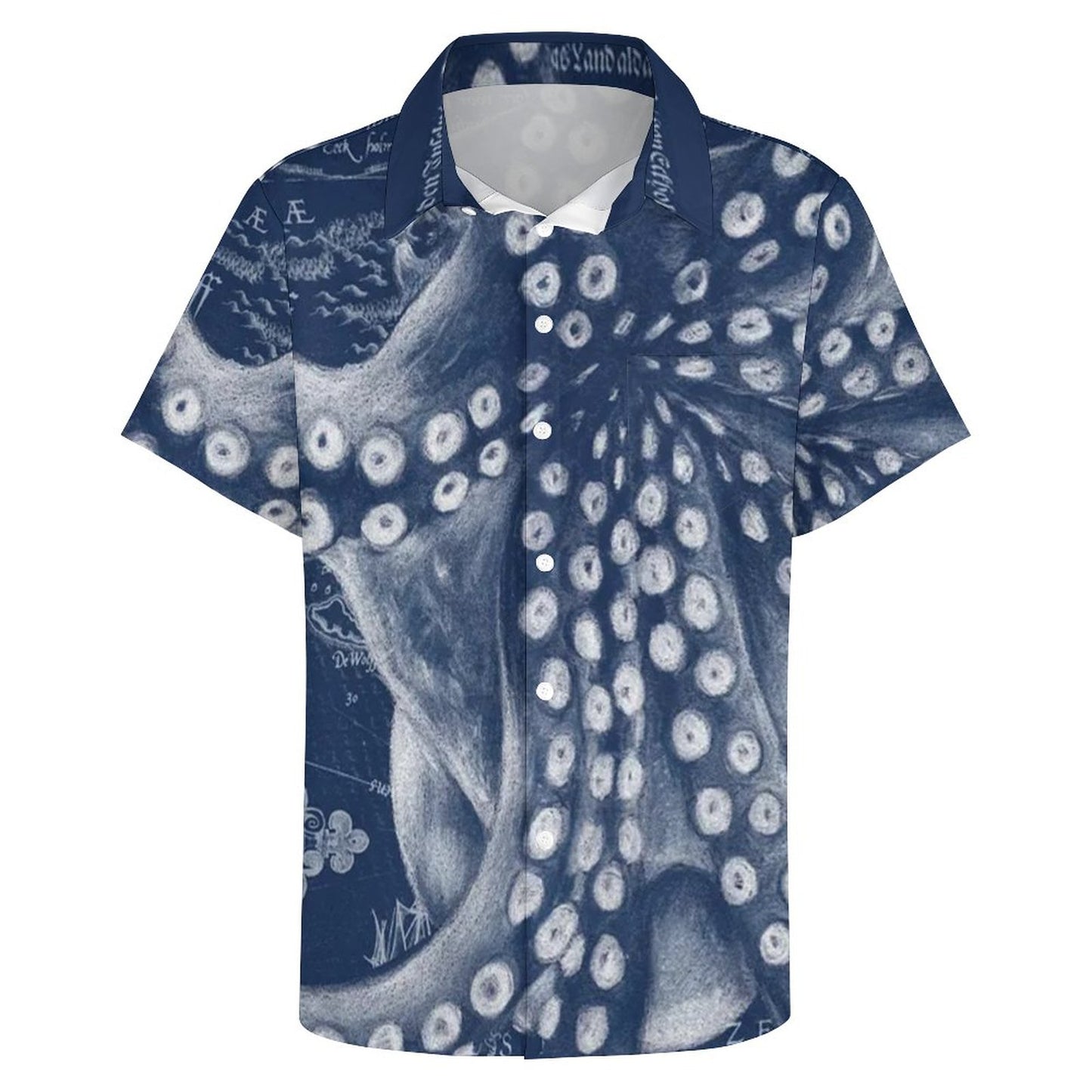 Men's Hawaiian Casual Short Sleeve Shirt 2305106354