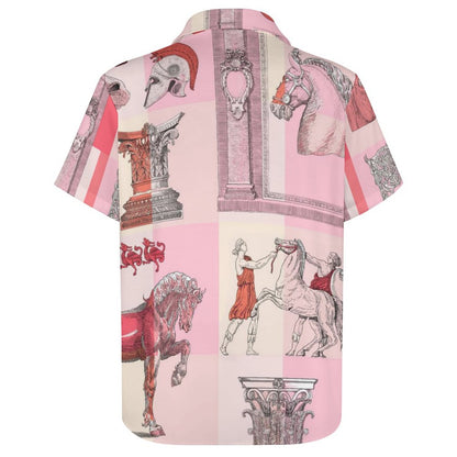 Men's Fashion Casual Printed Short Sleeve Shirts 2306101339