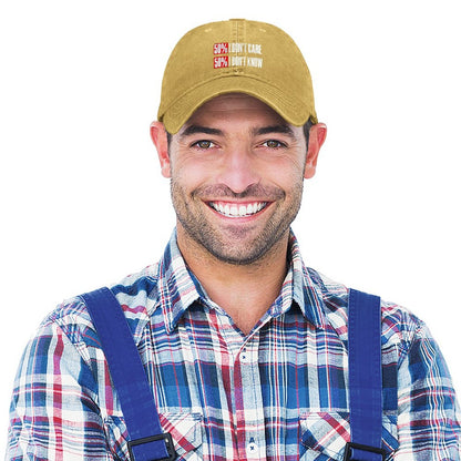JOC Washed Denim Baseball Cap 2305102815
