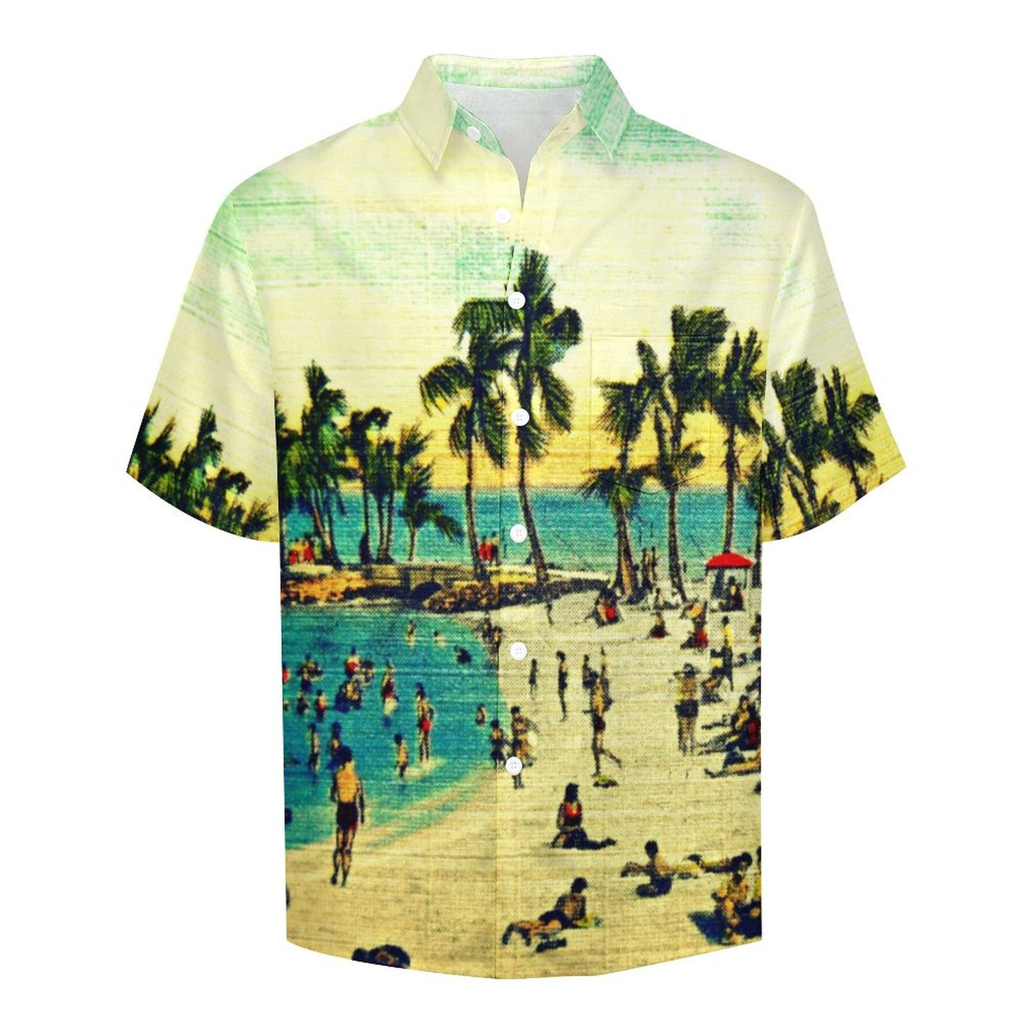 Men's Vacation Hawaiian Shirt 2306100908