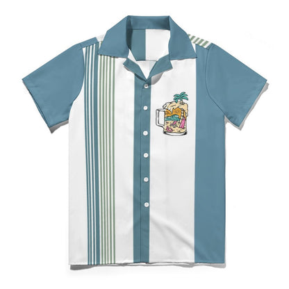 Men's Hawaiian Print Casual Shirt 2304104638