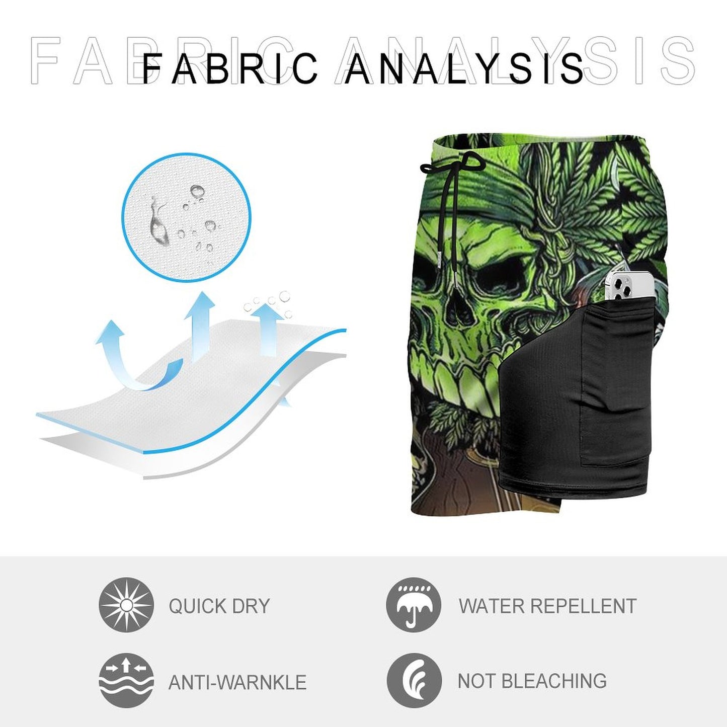 Men's sports fashion beach shorts 2304103717