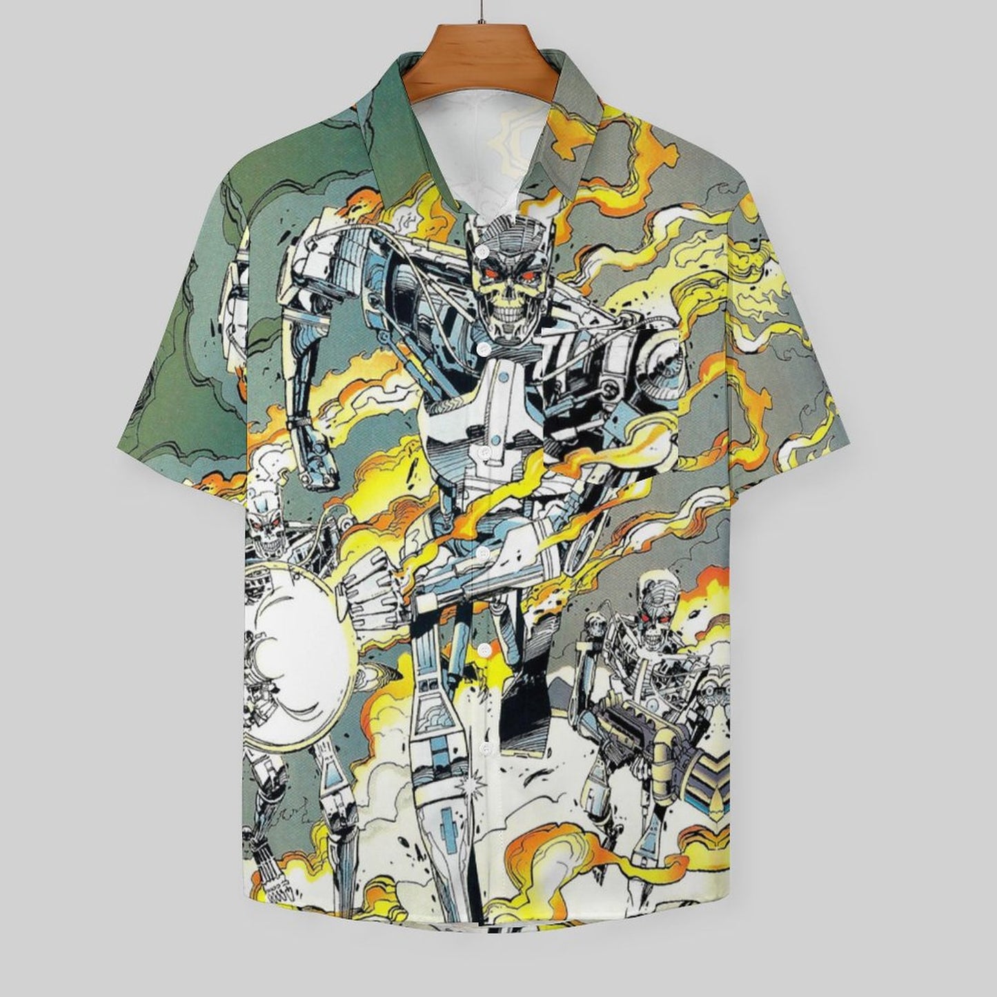 Men's Hawaiian Casual Short Sleeve Shirt 2306104577